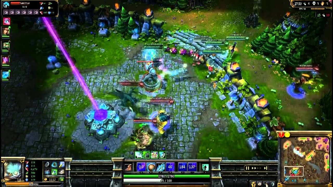 League of Legends Rumble Penta Kill [HD]