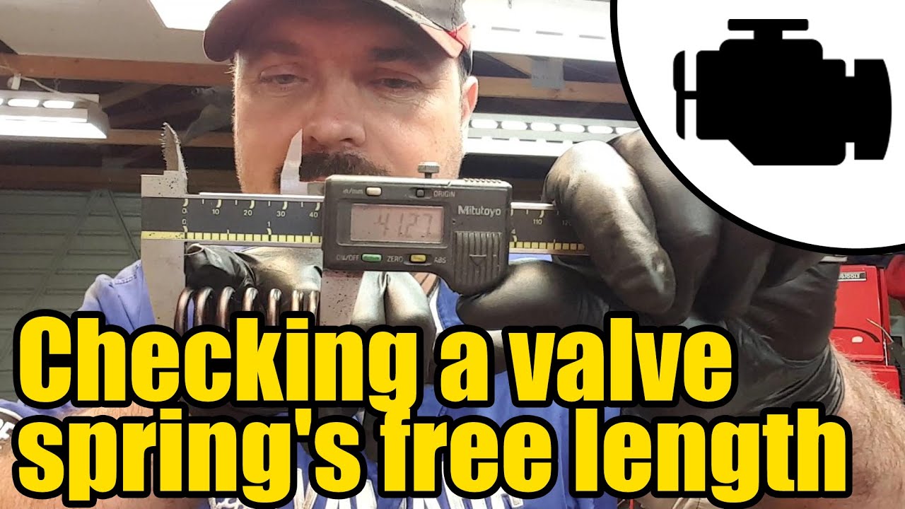 Toyota Rav4 checking valve spring free length - Ep9 #1123