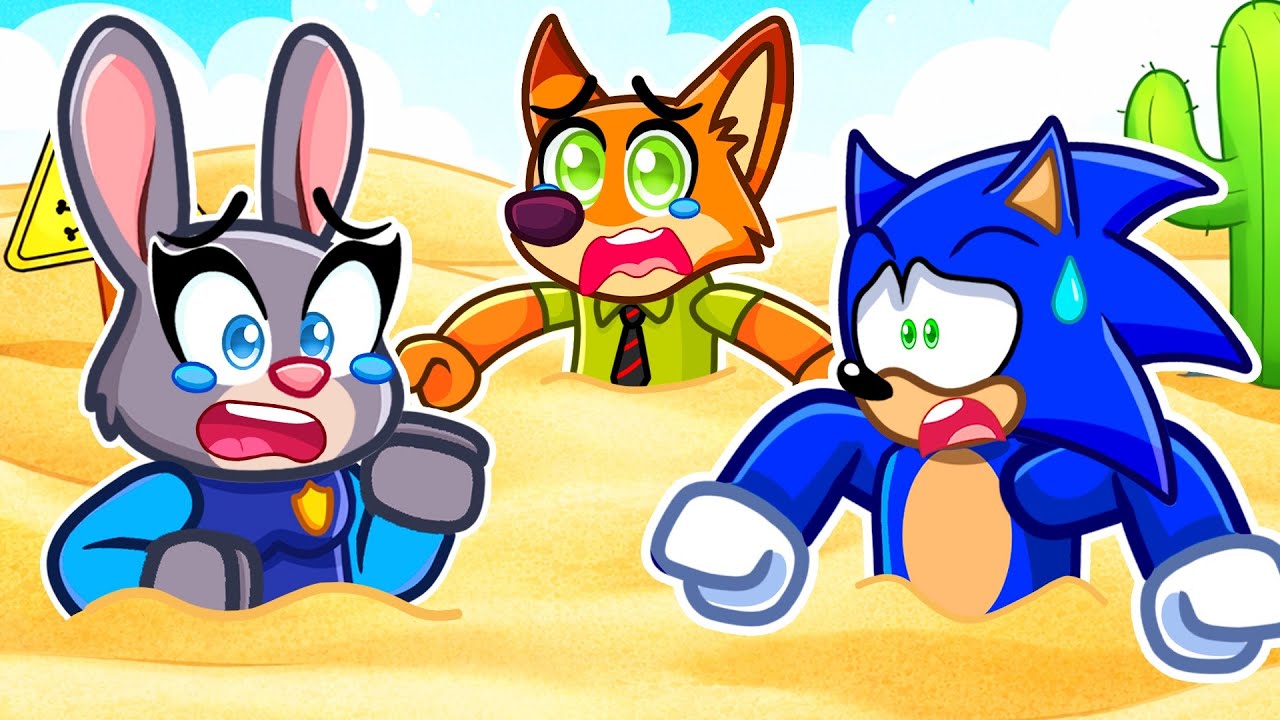 ZOOTOPIA vs QUICKSAND in Roblox!
