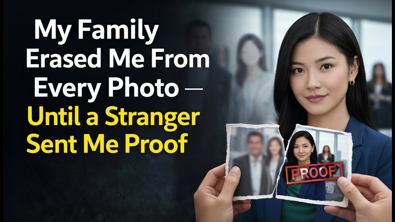 My Family Erased Me From Every Photo — Until a Stranger Sent Me Proof
