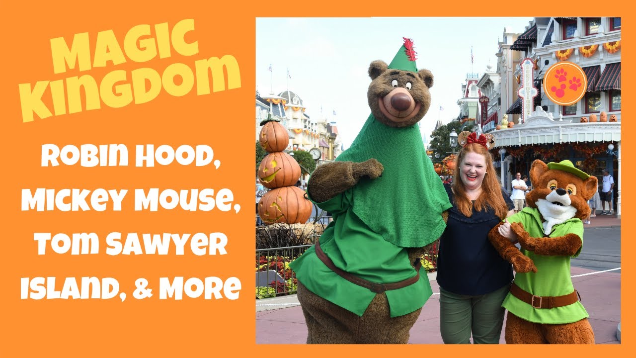WDW Vlog | ROBIN HOOD, TOM SAWYER ISLAND | Day 2, Pt. 1, Sept. 2019 (Two Cats, Episode 126)
