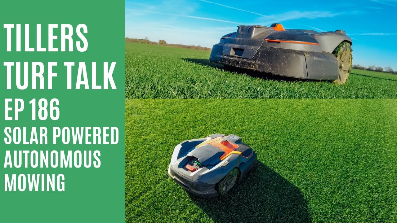 Автономная газонокосилка на солнечной энергии | Tillers Turf Talk, выпуск 186
