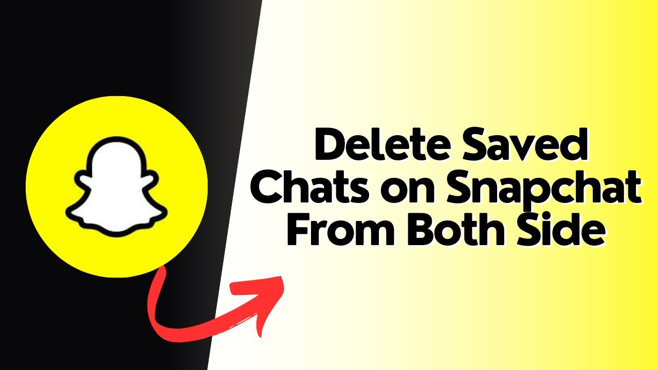 how to Delete Saved Chats on Snapchat From Both Side