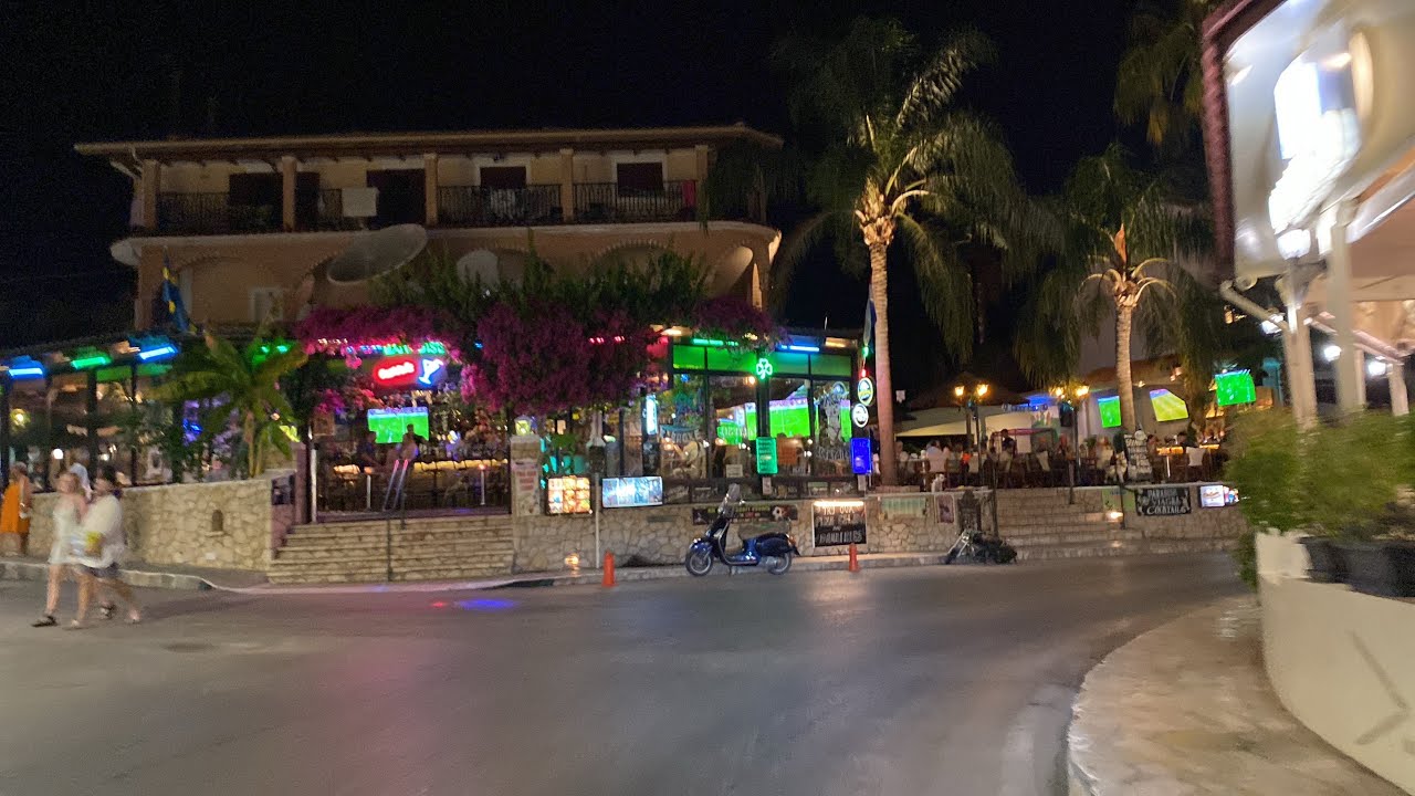 Tsilivi Zakynthos Island Greece - September 8,2024 | Beautiful Night Drive