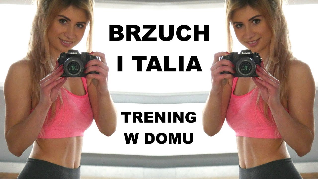 PŁASKI BRZUCH, TALIA OSY - Trening w Domu, bez Sprzętu