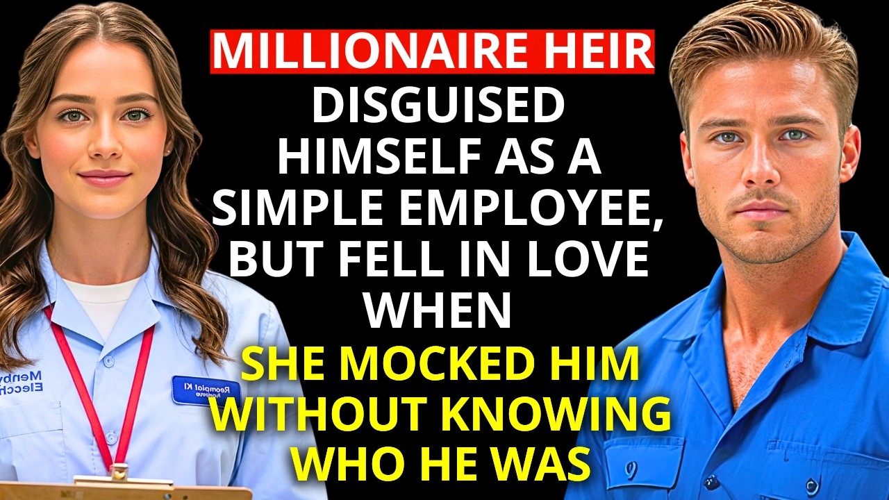 Billionaire HEIR disguised himself as a simple EMPLOYEE, but FELL IN LOVE when she mocked him...