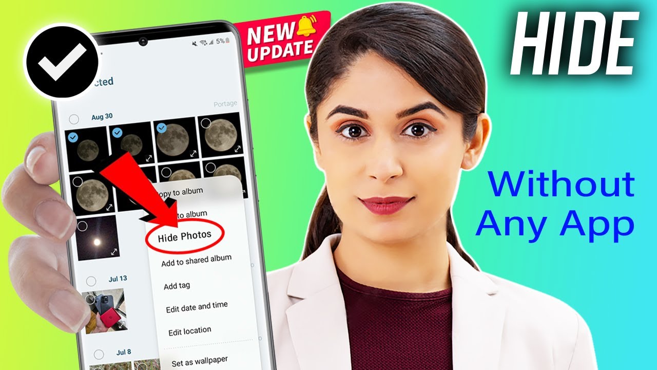 How to Hide Gallery Photos on Android Phone Without Any App - Full Guide