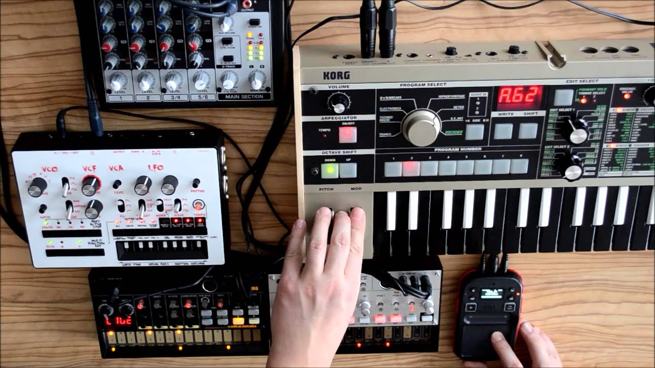 Korg Volca - MonoTribe - Microkorg - improv.#008
