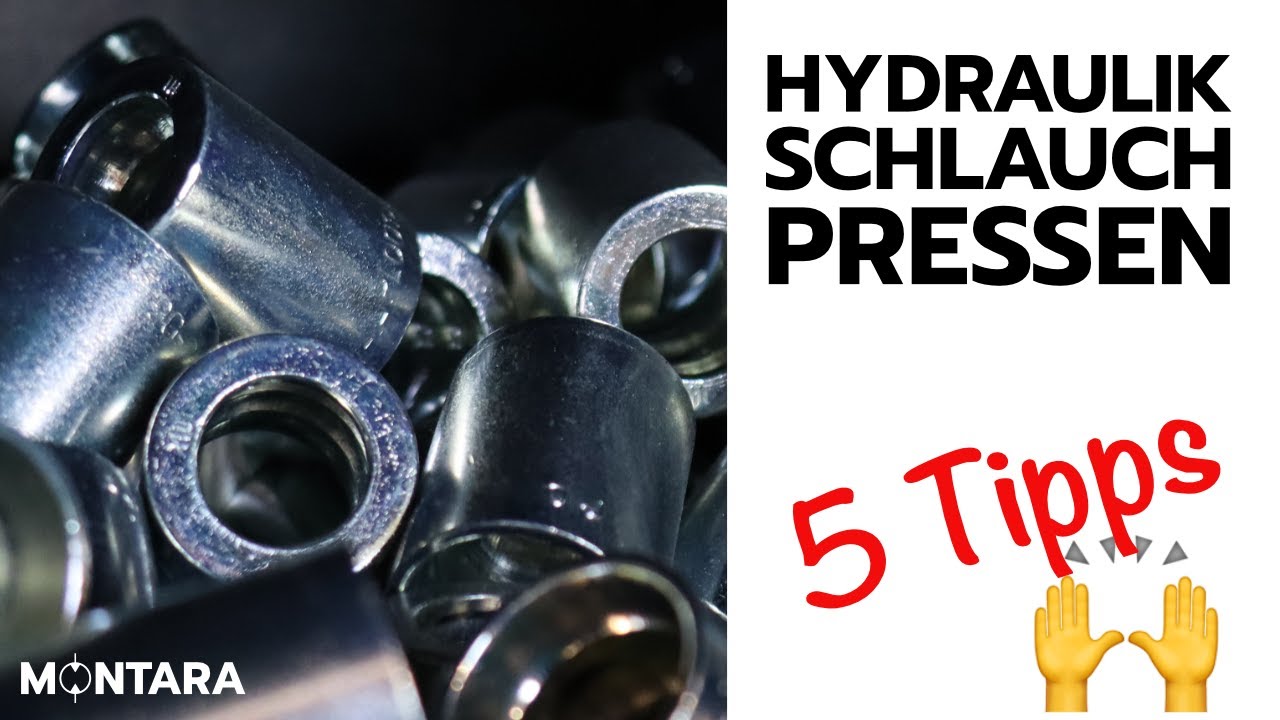 💡5 Tipps beim Hydraulikschlauch pressen ⚙️ #Hydraulik mit @OPcrimpers und @manulihydraulics9614