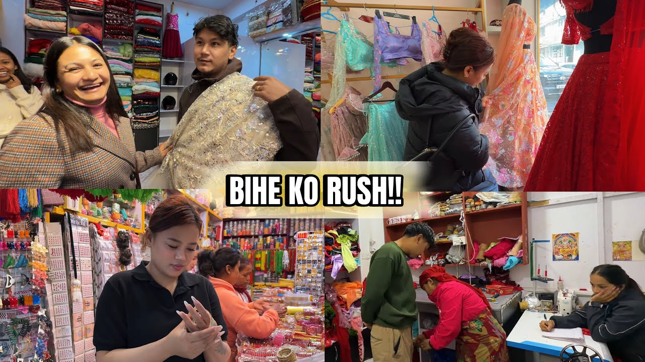 BIHE KO RUSH SURU! 😂💗 Anjali ko Wedding Preparations