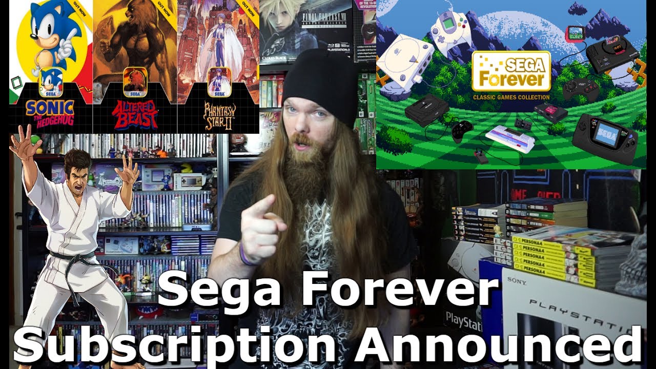 Sega Forever Subscription Announced - Sega Games from all Sega Consoles - AlphaOmegaSin