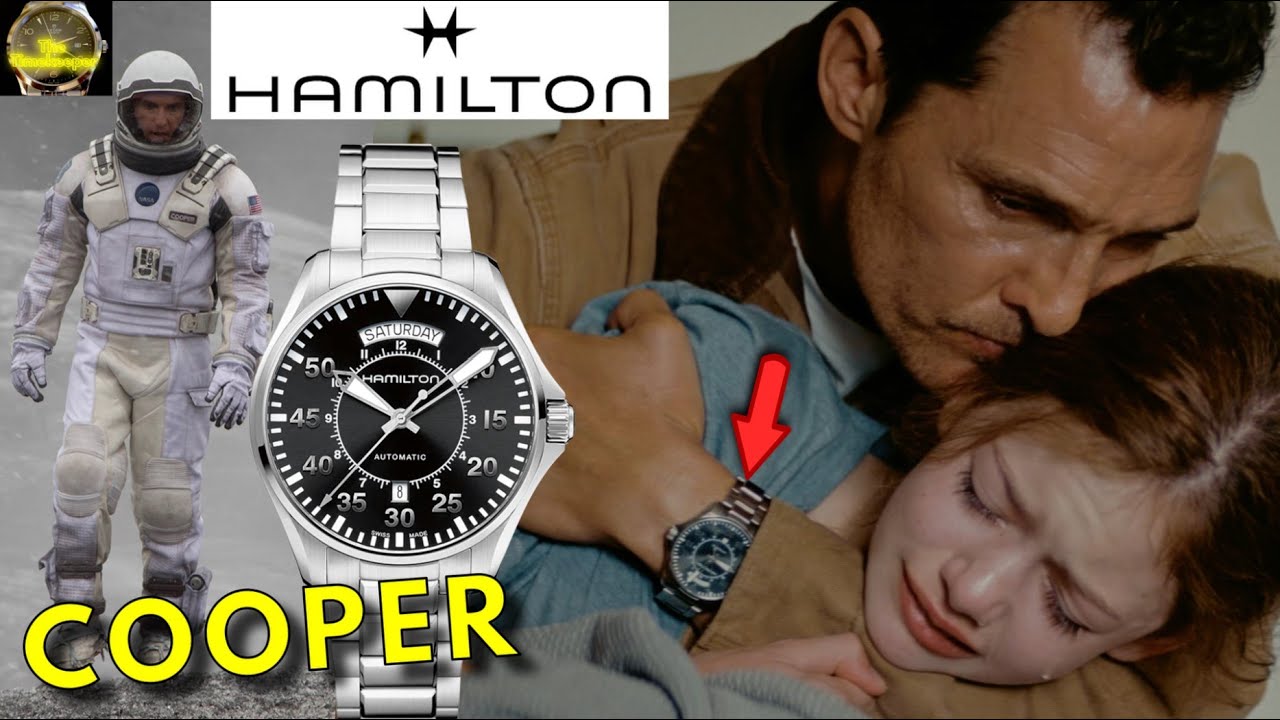 Cooper's Watch in Interstellar | Hamilton Khaki Aviation Pilot Cameo 4K