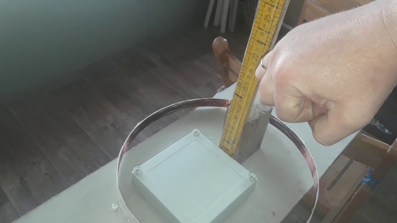 Катушка для металлоискателя по типу планетарной