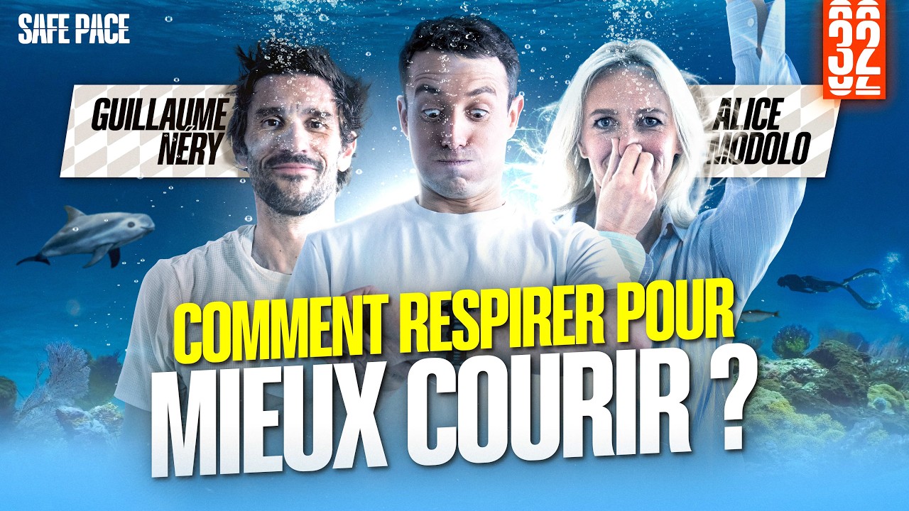COMMENT RESPIRER POUR MIEUX COURIR ? Avec Guillaume Néry & Alice Modolo