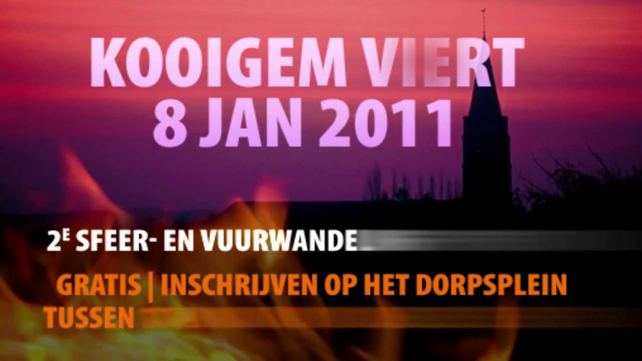 Kooigem Viert en Vuurt 2011