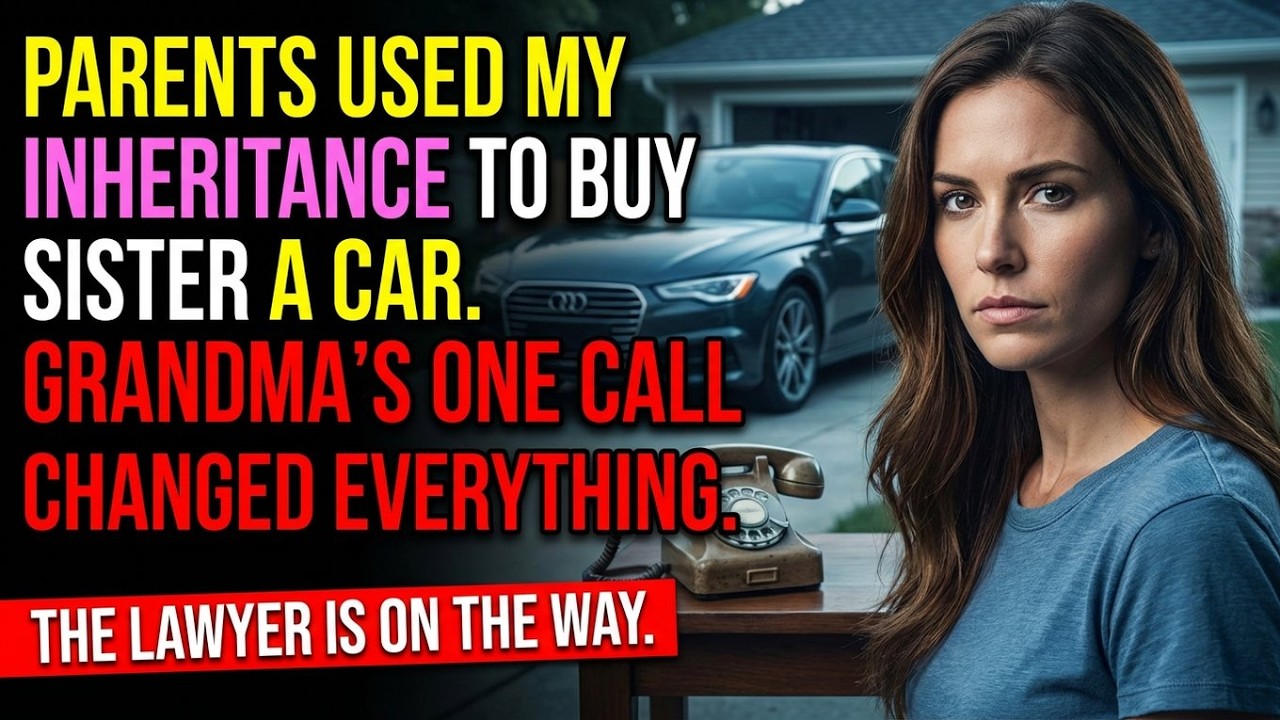 My Parents Used My Inheritance to Buy My Sister a Car—Then Grandma Made One Call