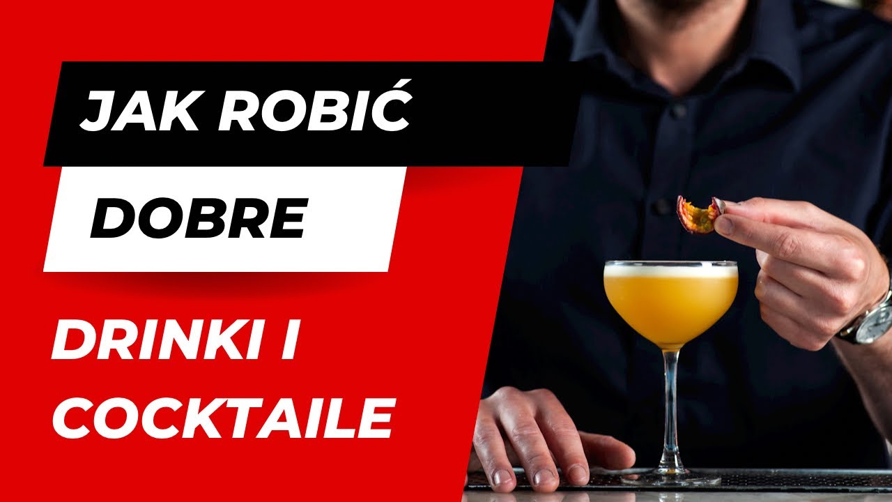 Jak robić dobre drinki i cocktaile w prosty sposób? Zasada 80/20