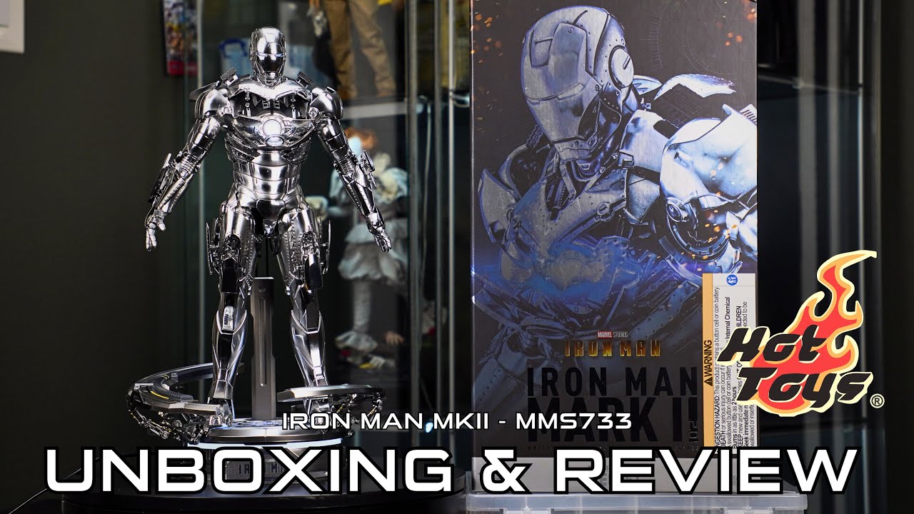 Hot Toys Iron Man Mark II 2.0 Unboxing & Review