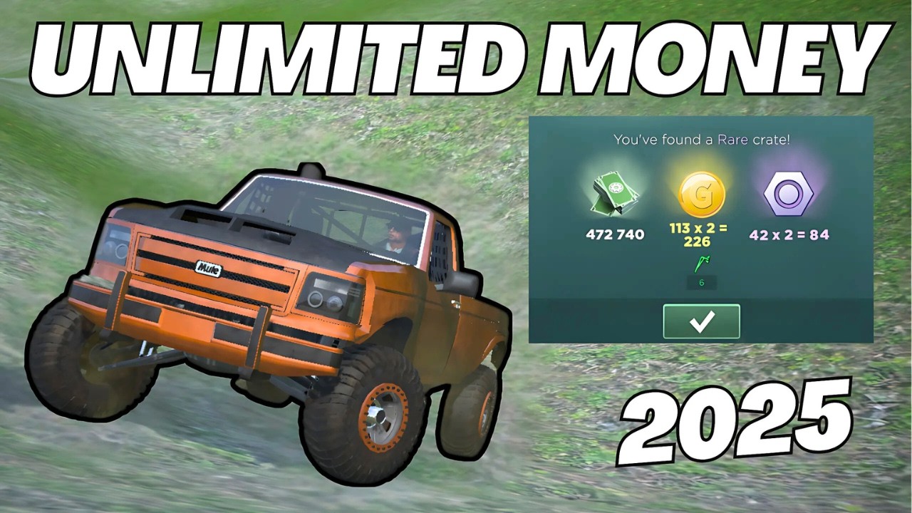 Как получить неограниченное количество денег в 4x4 Mania Gold & Rare Parts!