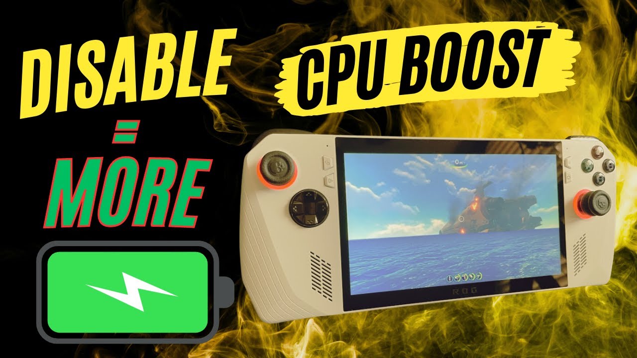 ROG Ally | Отключить CPU BOOST
