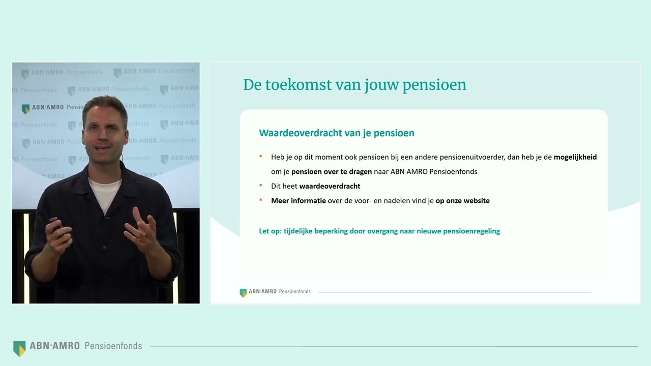 De toekomst van jouw pensioen - medewerkers