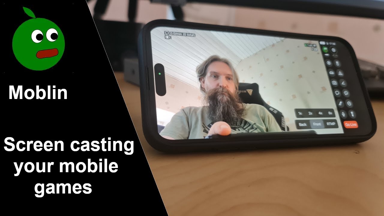IRL Streaming your mobile games on the go - A Moblin Tutorial