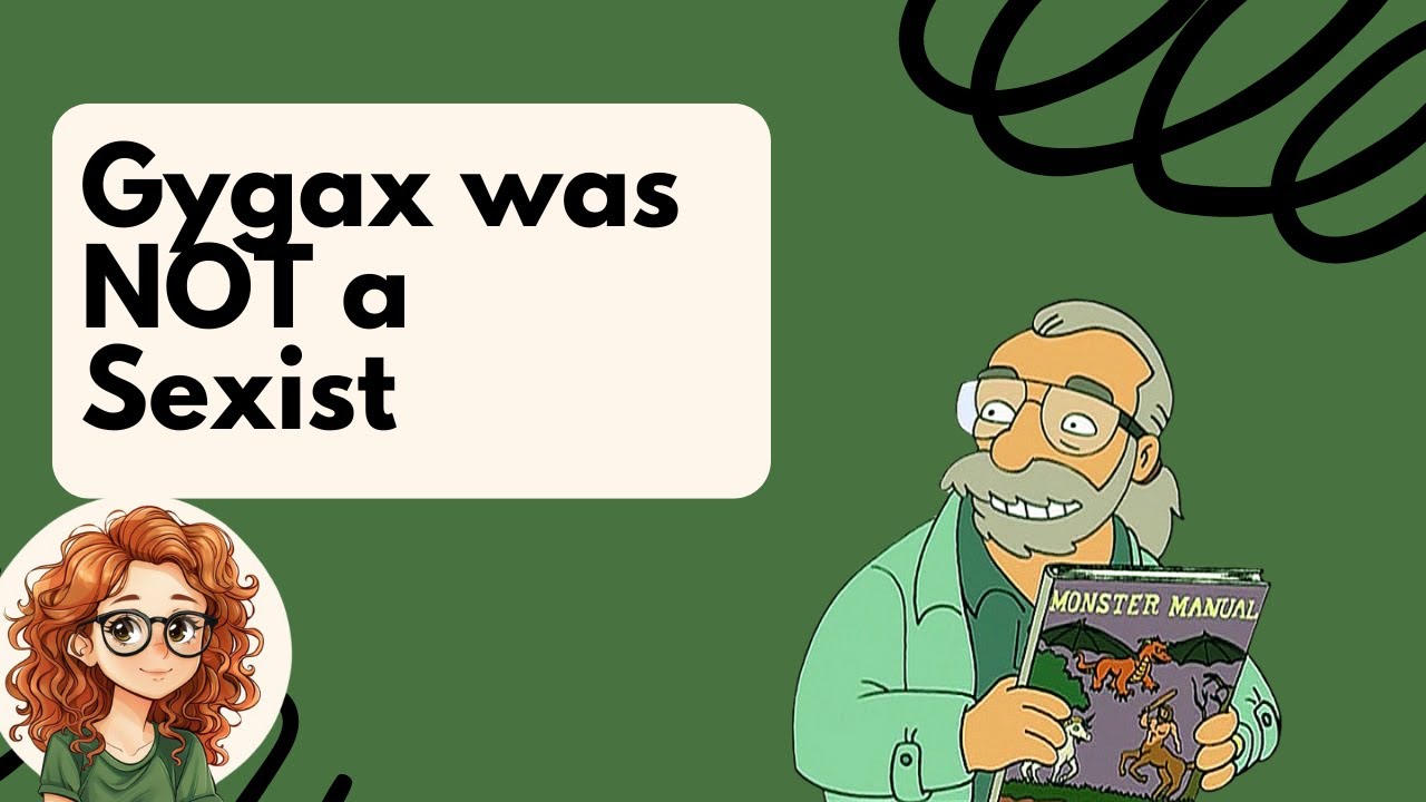 Debunking Claims that Gary Gygax was a Sexist