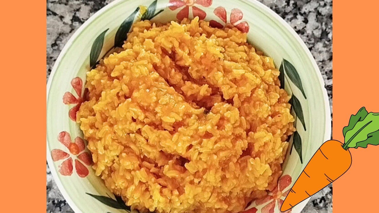 Si te gusta el arroz y la zanahoria tenés que probar está receta!