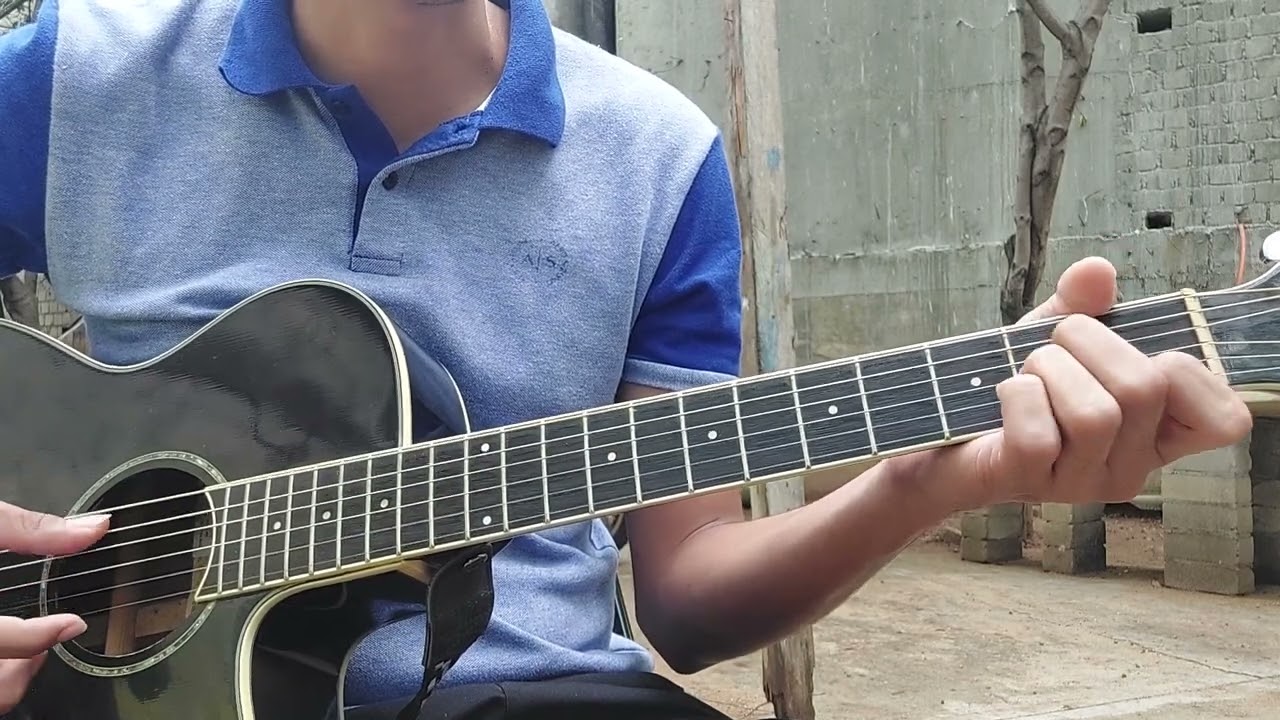 Cierra los ojos y juntos recordemos Los Iracundos, cover guitarra.