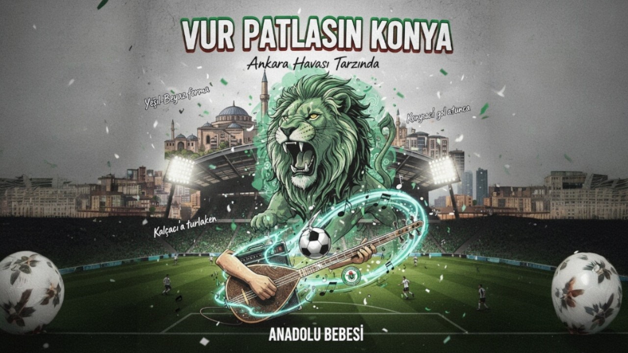ANADOLU KAPLANI KÜKRÜYOR! 🦁 Konyaspor İçin Özel DJ-ERCAN Vur Patlasın Konya
