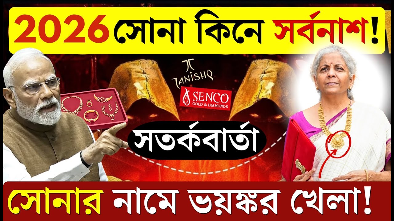 সোনার দোকানে এমন ভয়ঙ্কর ফাঁদ, যা না জানলে সবাইকে কাঁদাবে! Today Gold Price Update