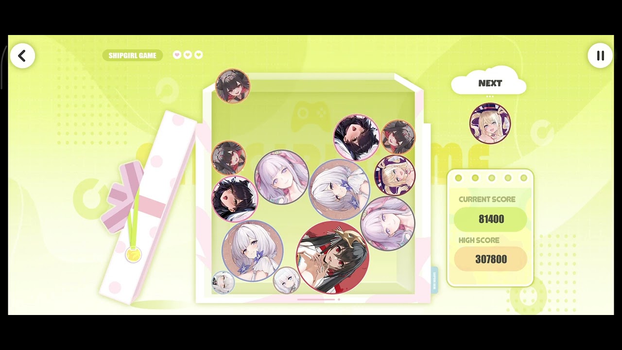 Azur Lane minigame: "Shipgirl game"