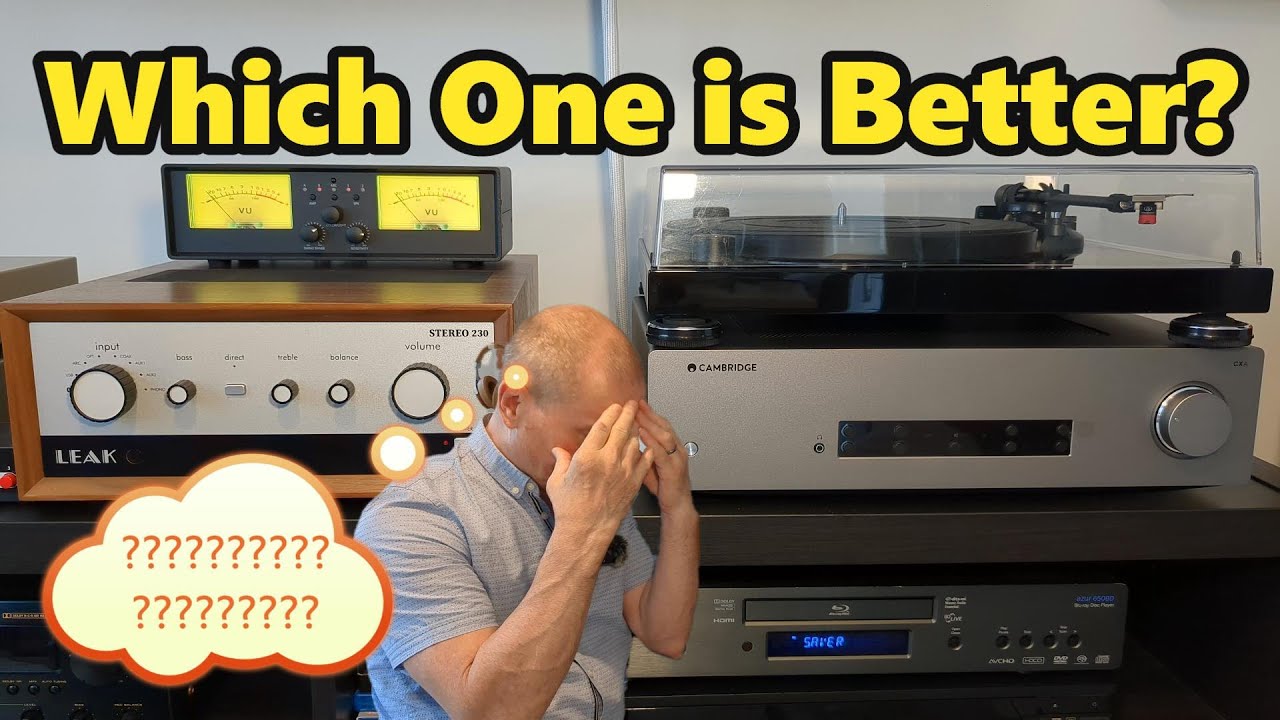 Leak Stereo 230 против Cambridge Audio CXA81 MkII #utilitariantv #cambridgeaudio