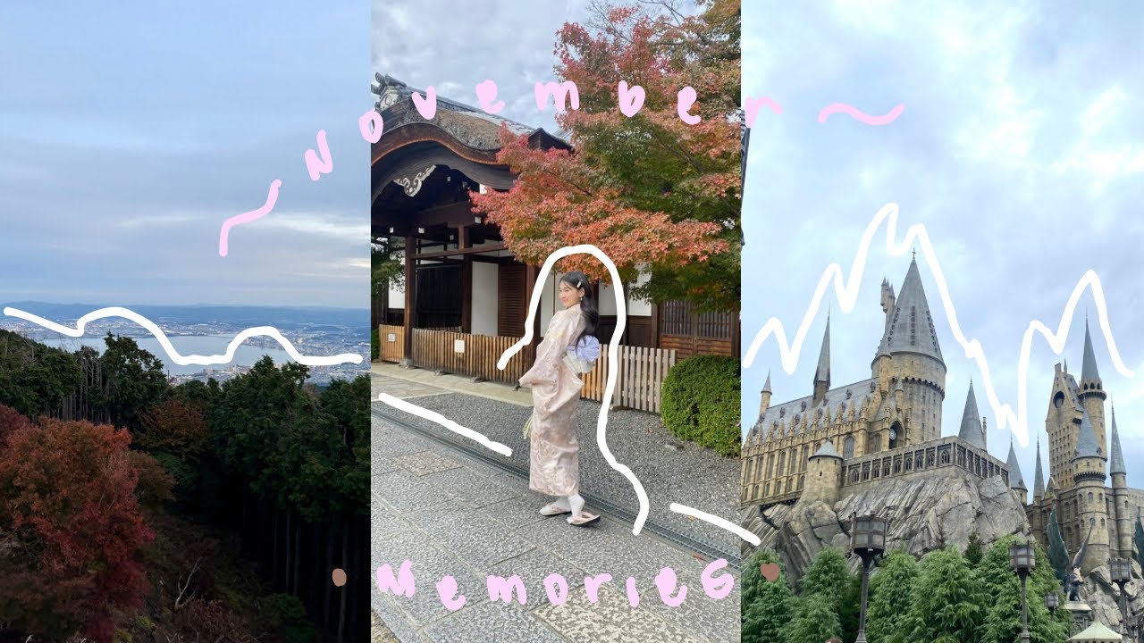 November Memories 🌹🍙🍜 Hongkong layover, Osaka, Bits of blackpink in bulacan