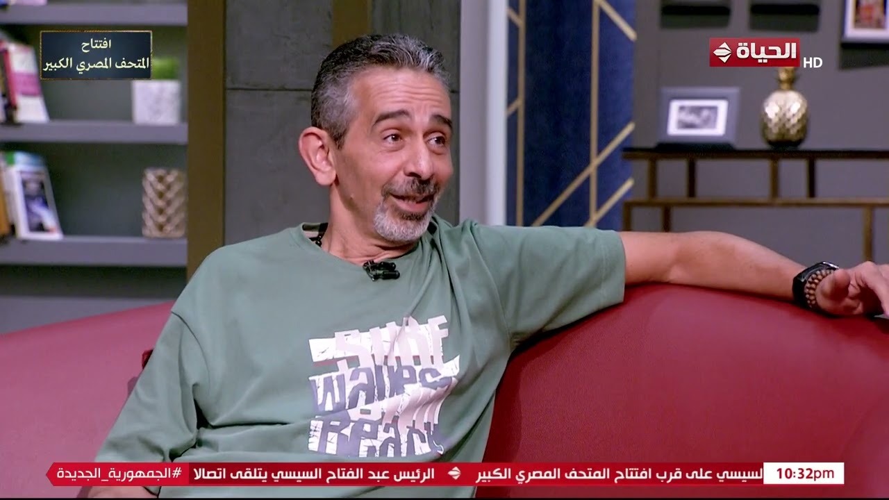 مصطفى هريدي يصرح إيناس الدغيدي هي السبب في الي حصلي