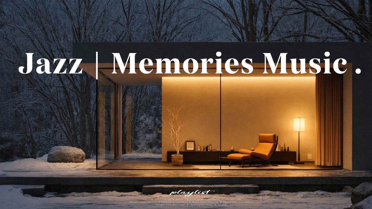 Winter Jazz Playlist | 설원 속에서의 쉼, 잔잔한 재즈가 고요히 스며드는 나만의 시간 [JazzVintage92 · Winter Notes]