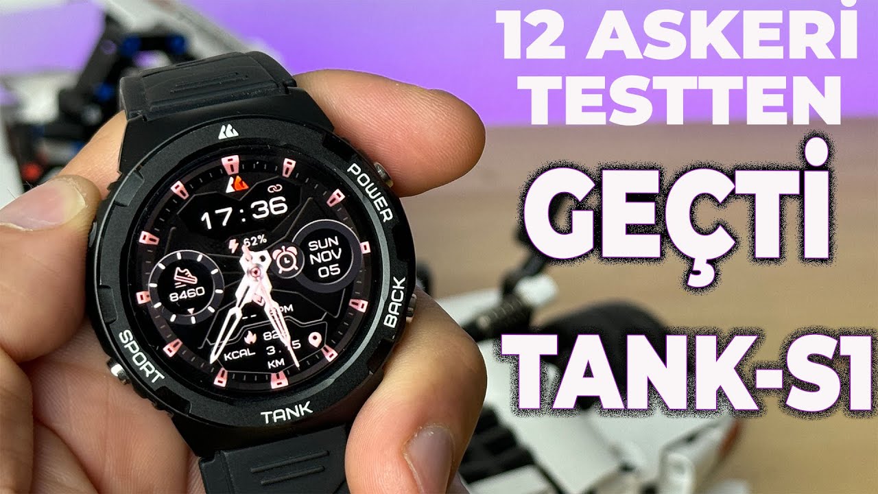 Tank gibi saat  | inceledik kospet tank s1 #reklam