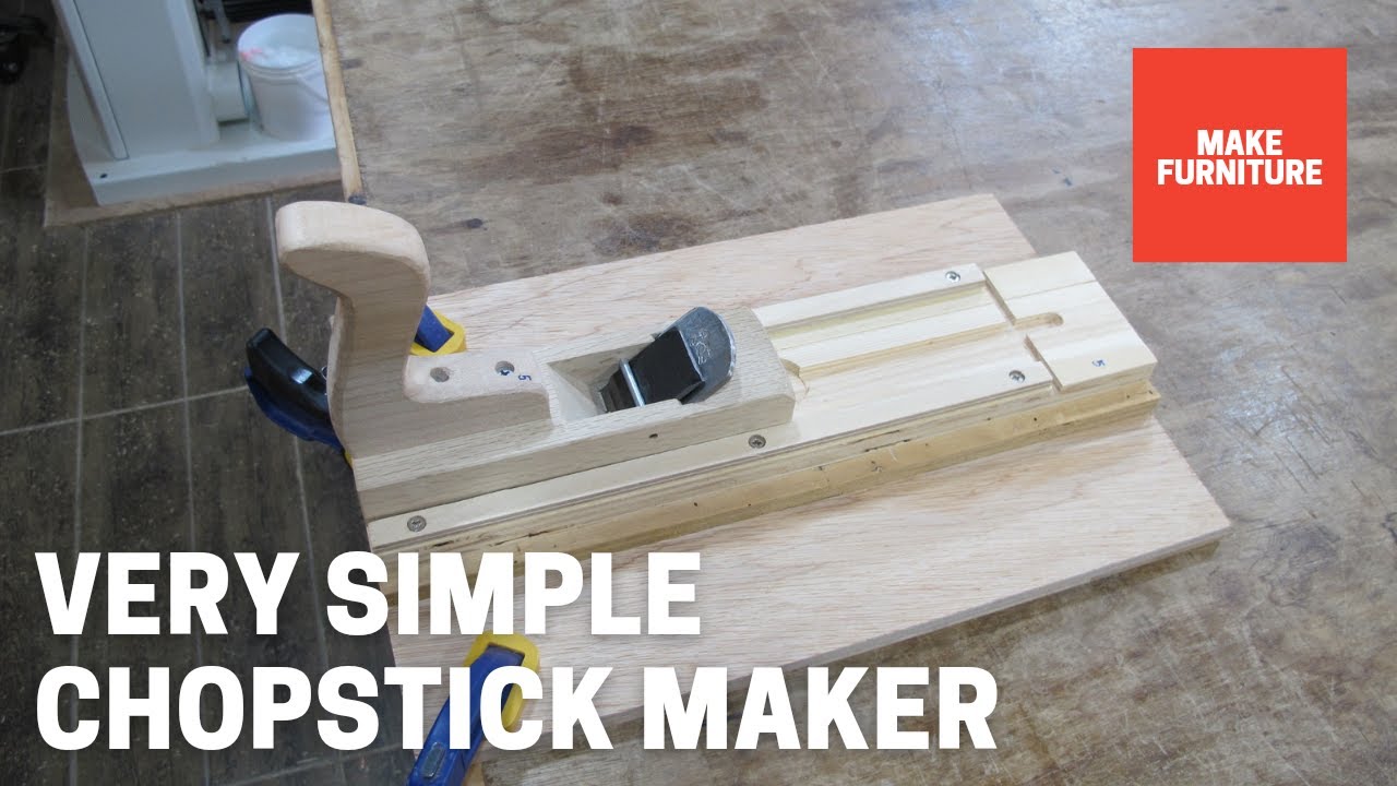 VERY SIMPLE CHOPSTICK MAKER
