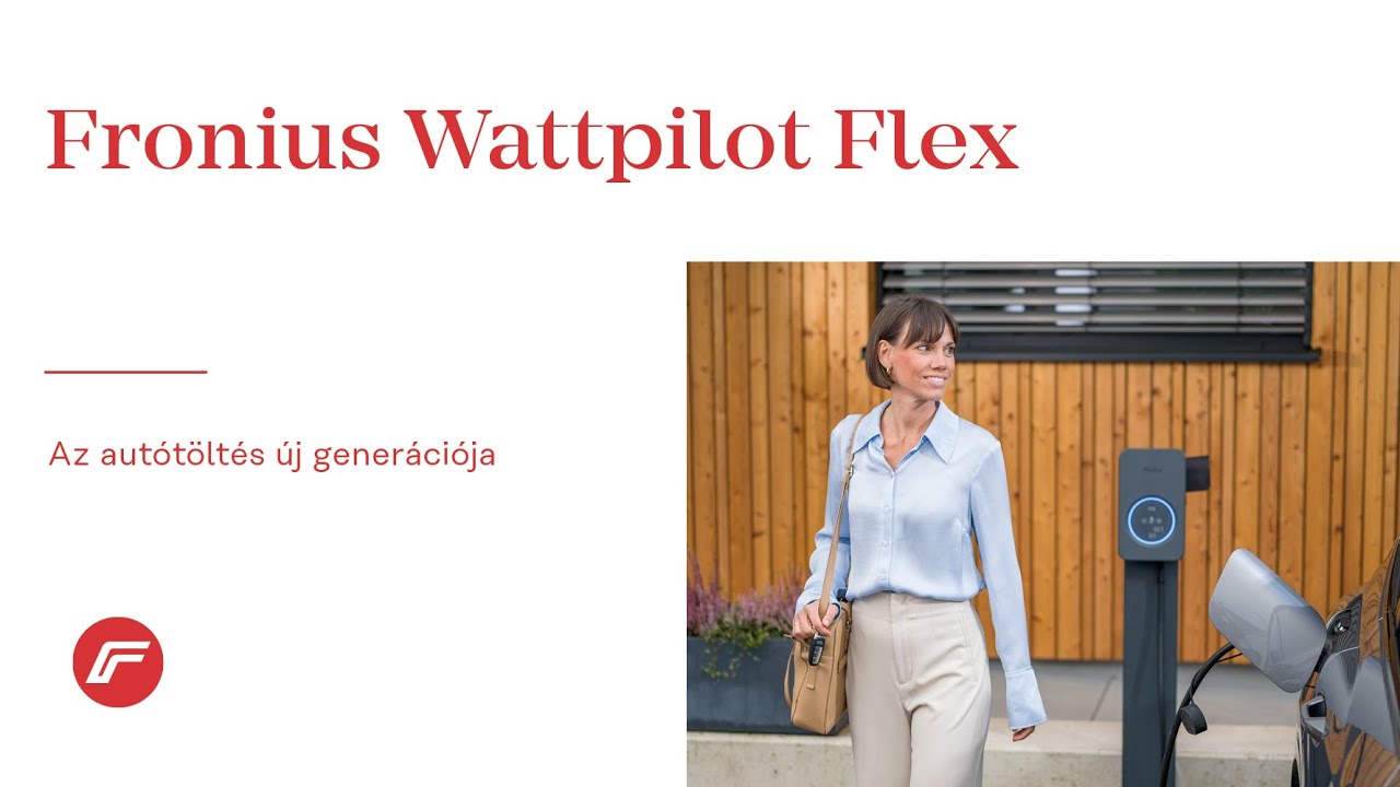 Webinár: Fronius Wattpilot Flex - az autótöltés új generációja (HU)
