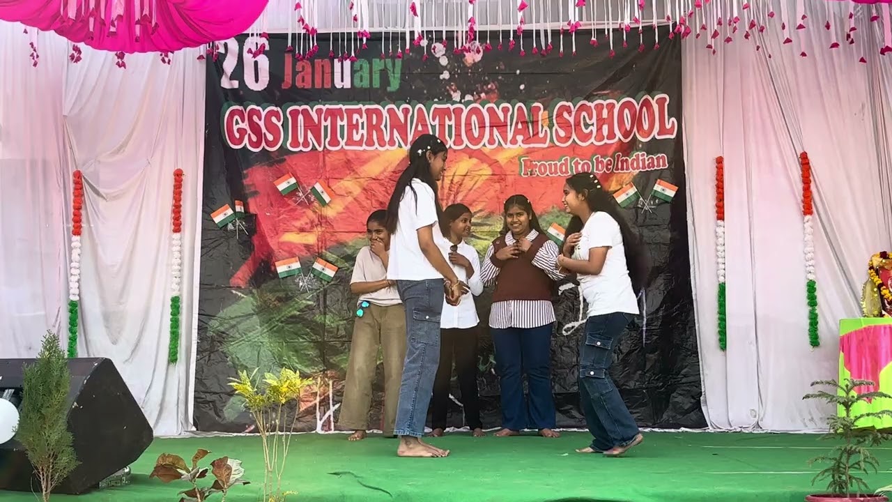 26 January program in GSS INTERNATIONAL SCHOOL AGRA #dance #childhoodfun #enjoyinglife #school 