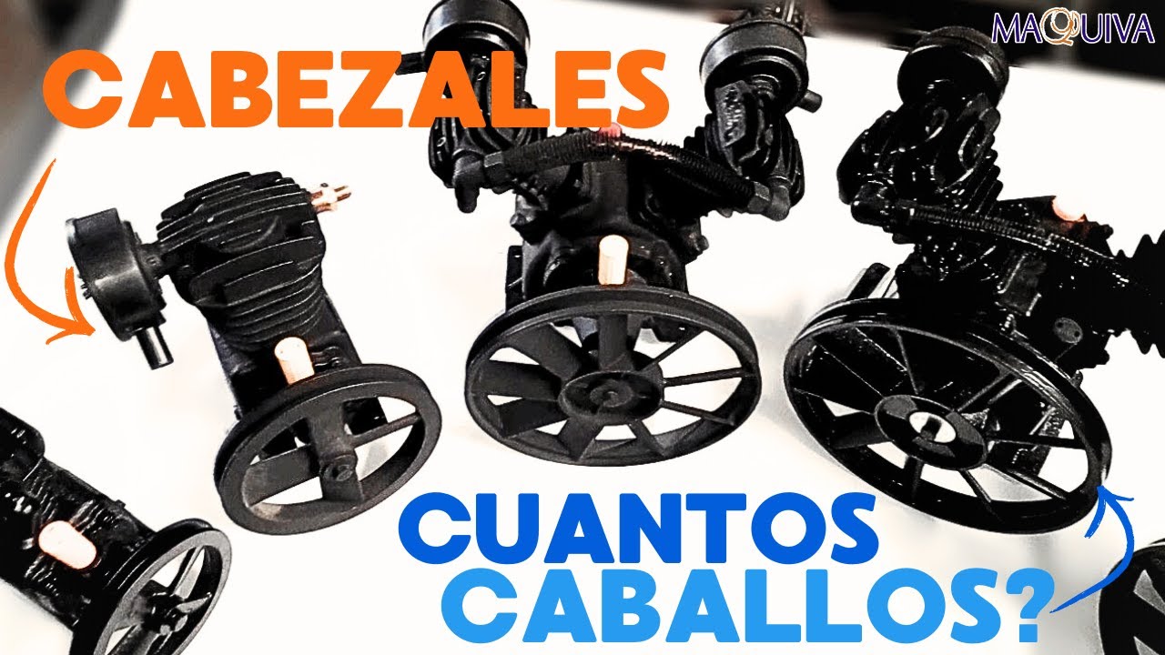 CARACTERÍSTICAS Y DIFERENCIAS DE LOS CABEZALES DE COMPRESOR/ @MAQUIVARENTABLEYEFECTIVA