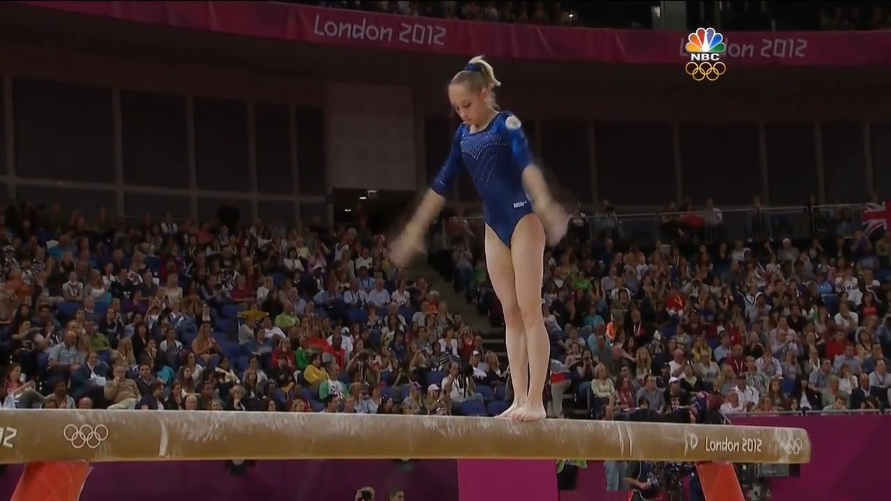 (NBC) Viktoria Komova BB AA 2012 Olympics