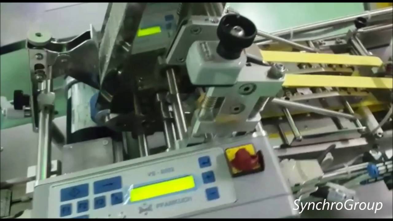 Paxon Packaging 4-sided seal flow-wrapping Model Pack 3000 single film