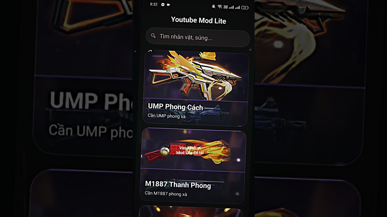 Top 1 app mod skin ff th&agrave;nh c&ocirc;ng 100%