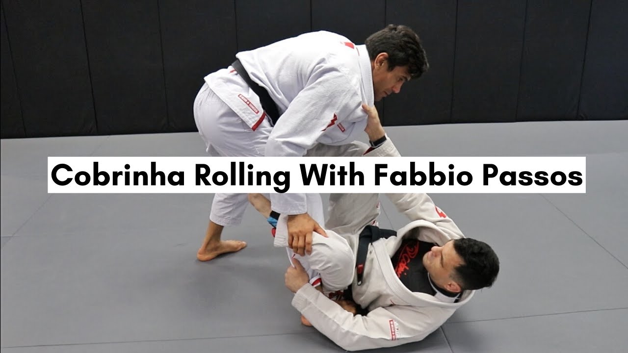COBRINHA ROLLING WITH FABBIO PASSOS! (Cobrinha Bjj Los Angeles)