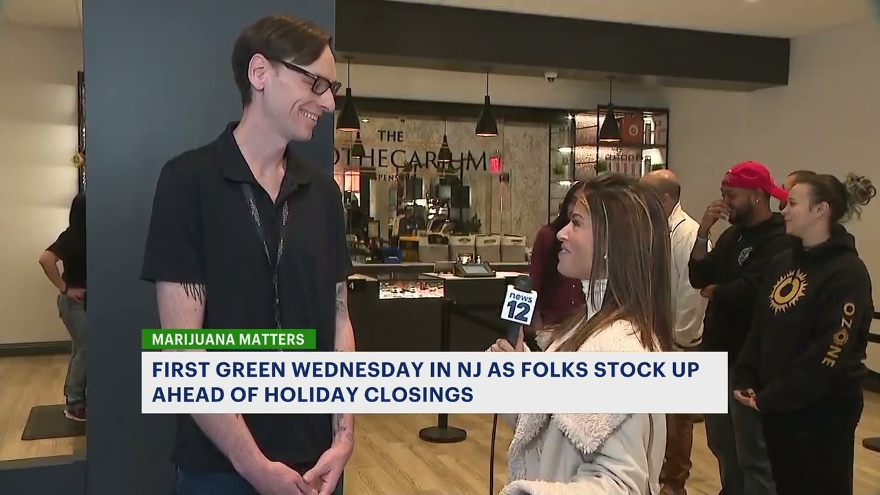 Cannabis community celebrates 'Green Wednesday' in New Jersey with sales, munchies