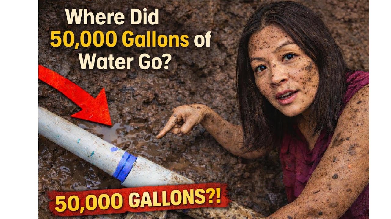 Where did the 50,000 gallons of water go??