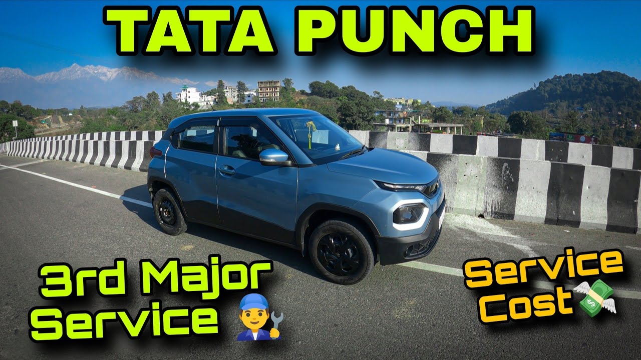 TATA Punch 3rd Major Service 👨‍🔧 || Service Cost | Experience | Full Detailed Review 