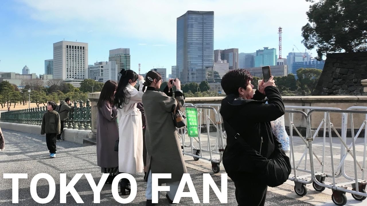 皇居散歩 |【4K】 Walking Imperial Palace Tokyo Japan (Jan. 2026)