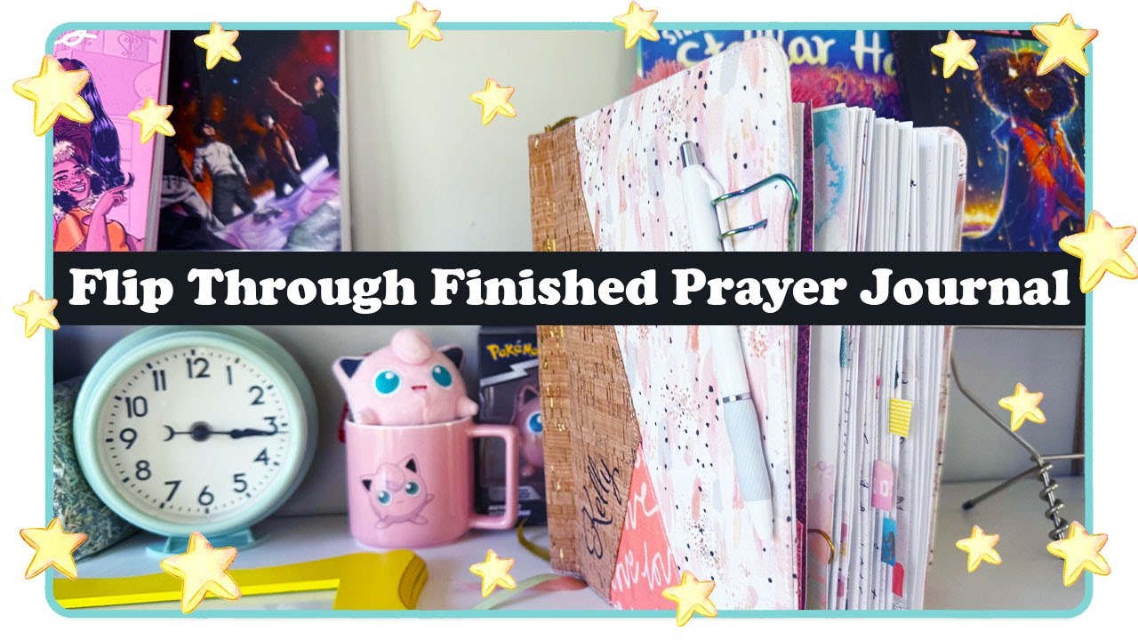 Flip Through of Another Finished Prayer Journal - Faith Journal